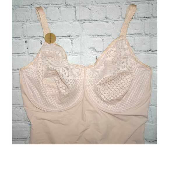 Wacoal Visual Effects Body Briefer with Minimizer Bra Body Slimmer 801210, 40D - Picture 2 of 7